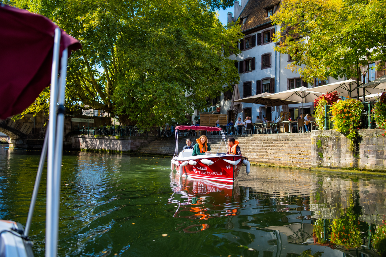 Balade en bateaux électriques