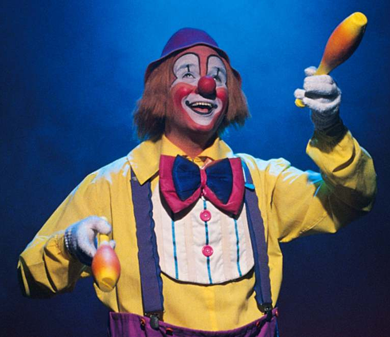 clown jongleur arbre de noel
