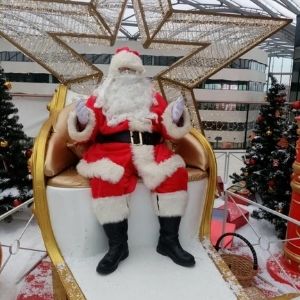 pere noel centre commercial lillenium